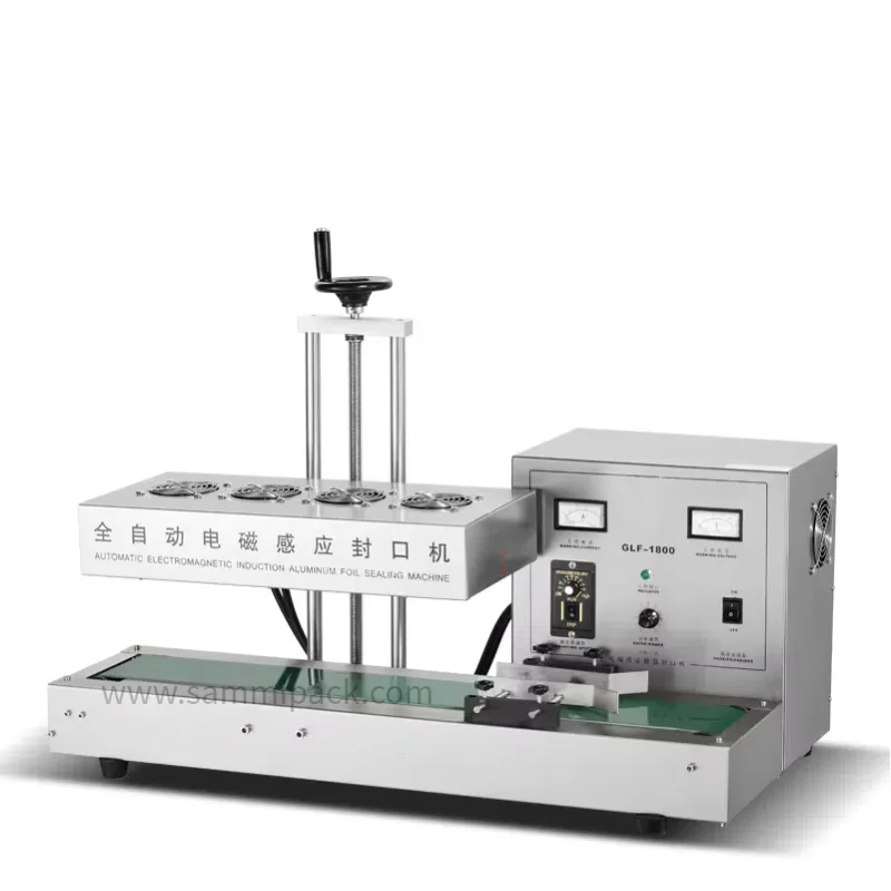 연속 유도 밀봉 기계, 자동 병 뚜껑, 알루미늄 호일 밀봉기, 60-120mm
