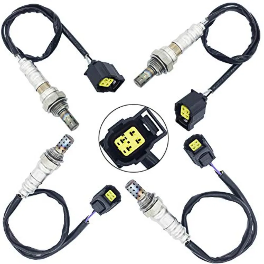 

4PCS Oxygen Sensor 1 and 2 for 2007 2008 2009 Jeep Wrangler 3.8L Upstream + Downstream
