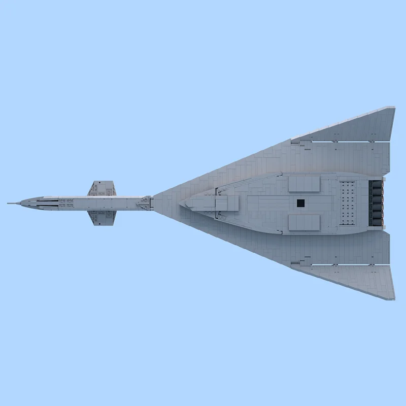 1964 stücke MOC XB Valkyrie Änderung Iconsed Modell Bausteine Montieren DIY Idee Spielzeug Ziegel Weihnachten Geschenk Kinder Geburtstag