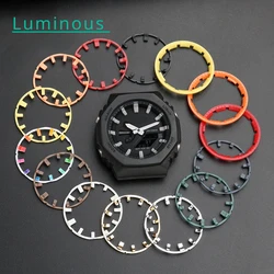 For Casioak GA2100 GA2110 Modified Luminous Dial Ring Non-luminous Watch Hands Scale Index Modification Accessories