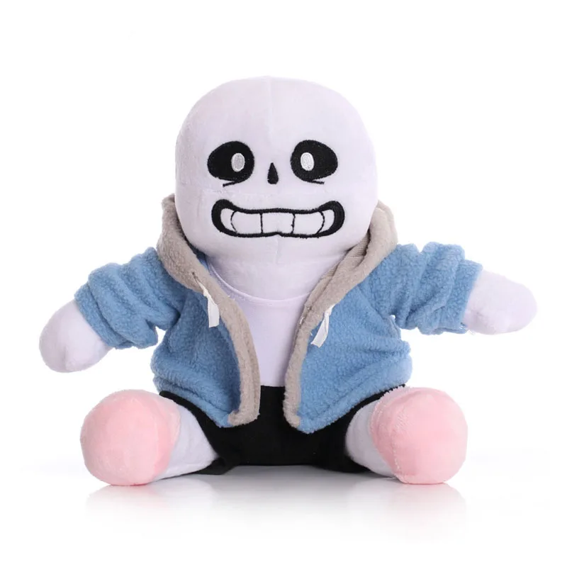 Juguete de Peluche de Sans Undertale para niños, muñeco de Peluche suave, regalo de cumpleaños y Navidad, 23cm