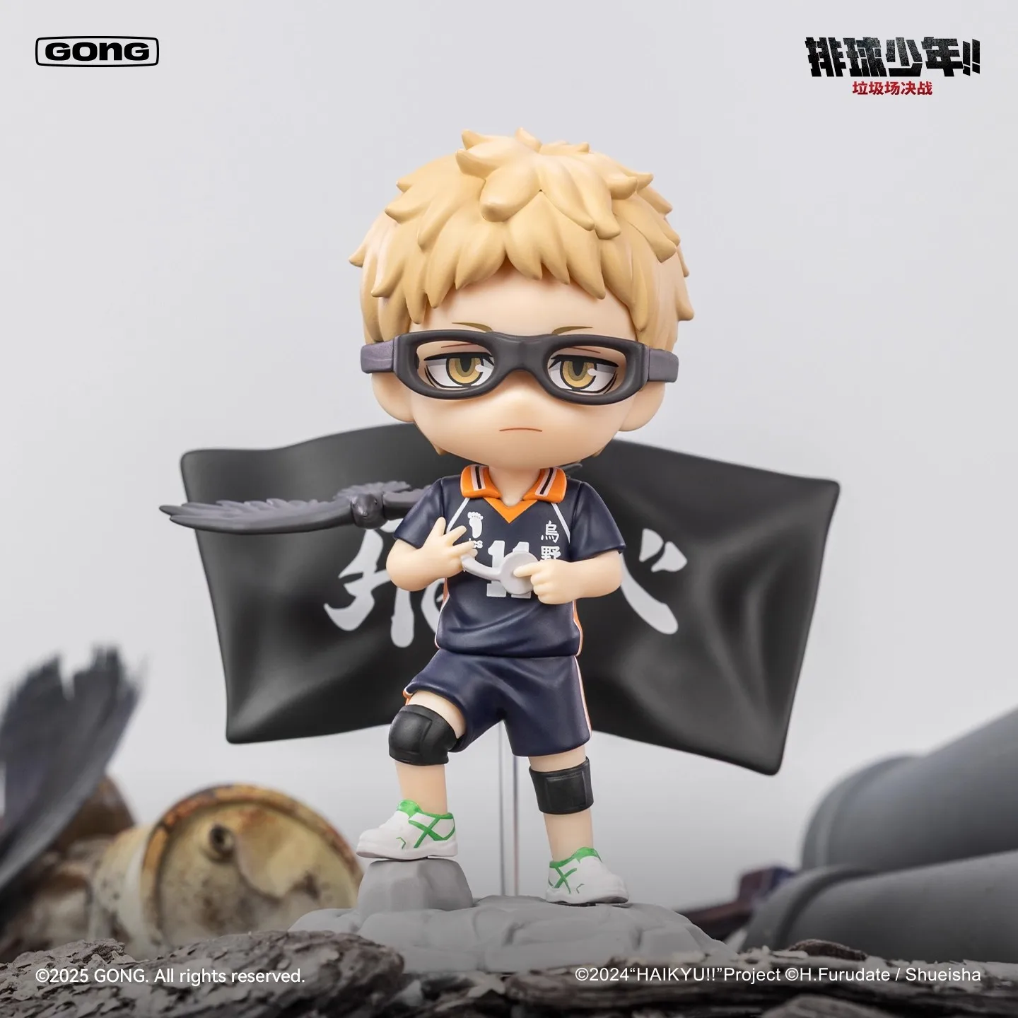 Haikyuu Blind Box Action Figures Model Hinata Shoyo Tobio Kageyama Kei Tsukishima Kozume Kenma Q-version Doll Toys Original