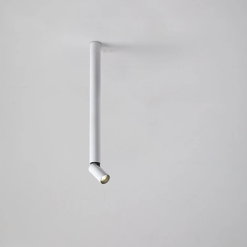 Creative Aisle Lights Minimalism COB Long Tube Ceiling Lamp Adjustable Angle Spot Lights Surface Mounted 7W For Corridor Balcony