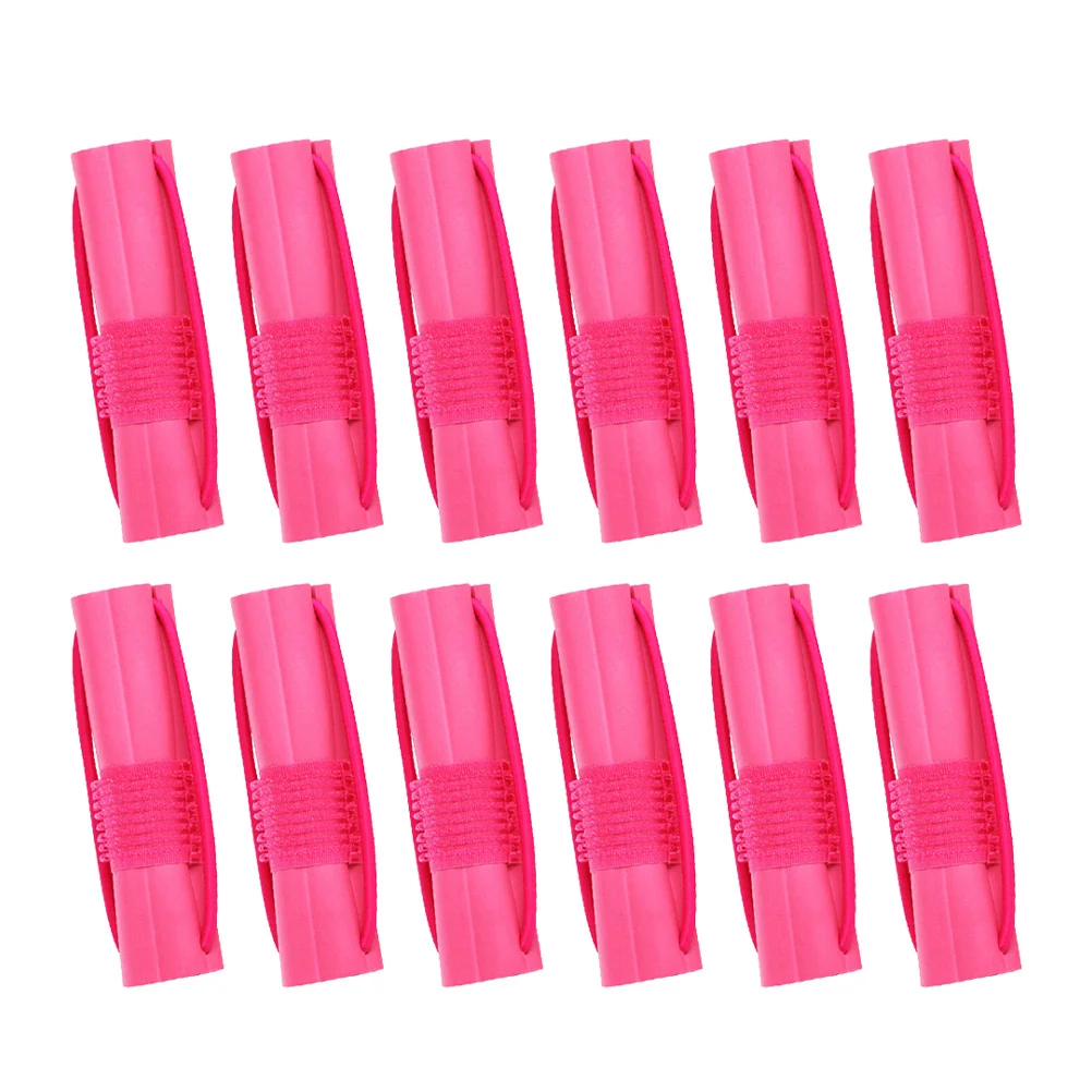 

12 Pcs Sponge Curling Iron Crimper Hair Tool DIY Hairdressing Tools Curler Self Grip Curlers Hairdo Rollers