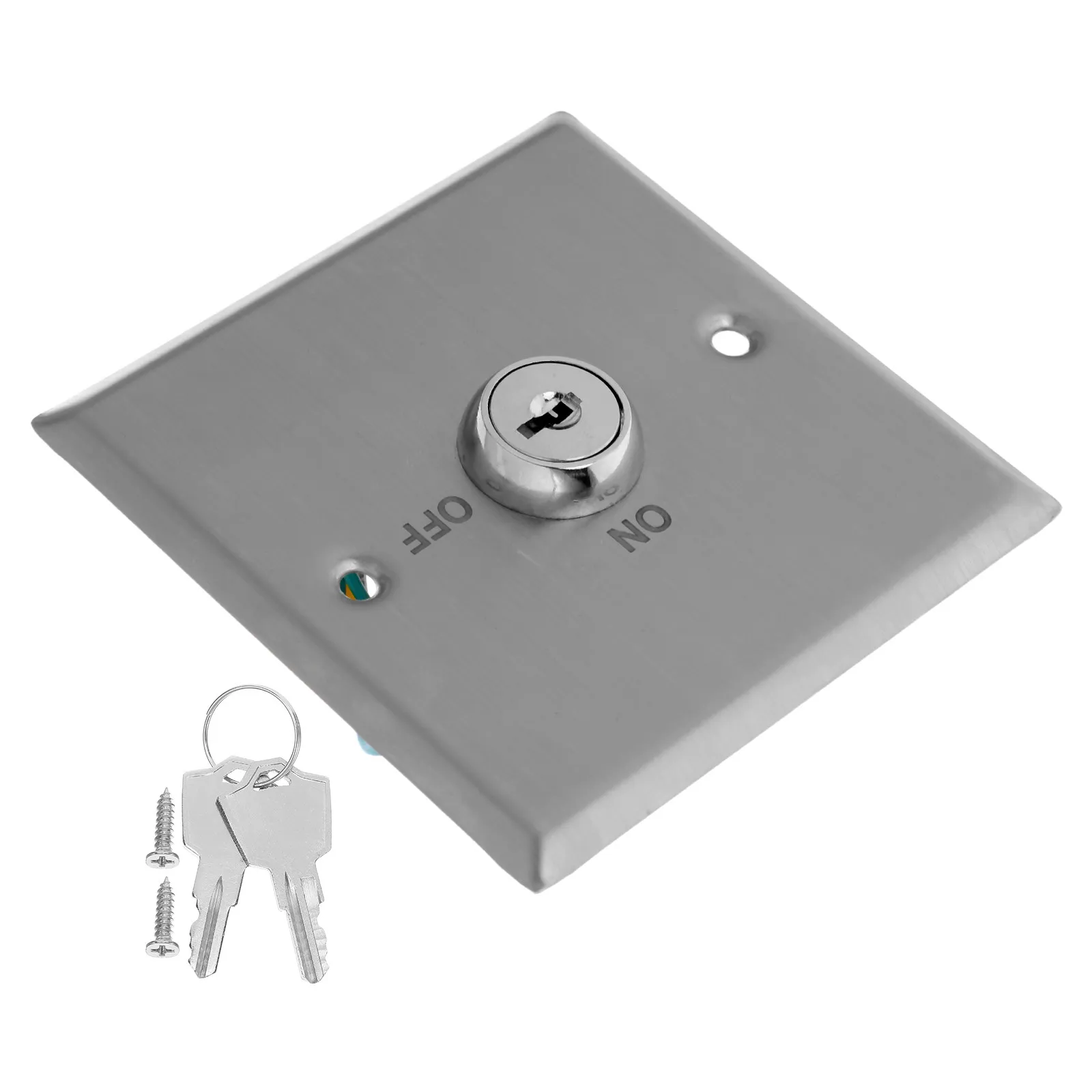 

1 Stainless Steel Switch Door Release Button Weatherproof Heavy Duty Control Panel for Parking Gate