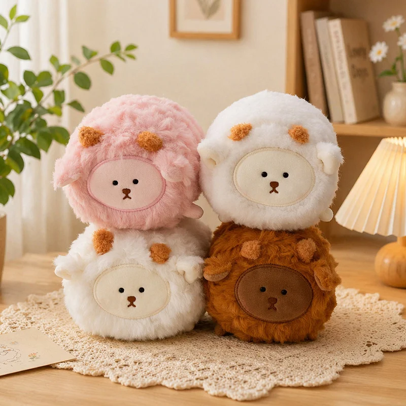 Stacking Blocks Sheep Ball Plush Toy Animal Home High-quality Comfortable Children's Birthday Gift For Couple Gift Stress Relief