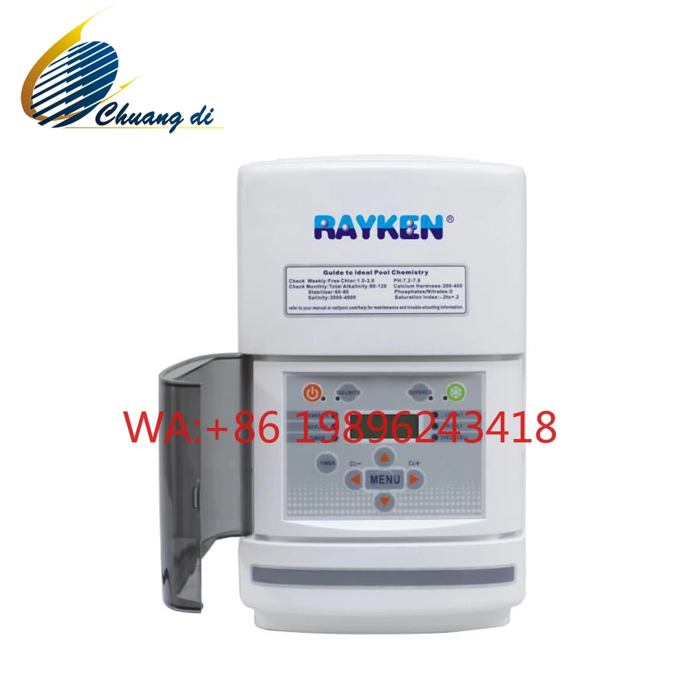 

Rayken Swimming Pool Water Treatment Salt Water Pool Chlorinator
