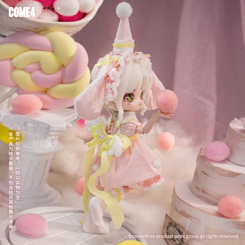 

come4free BJD 1/12 Doll Clothes - Sweet Dream Party Collection from Fairy Tale Town Series, an Enchanting Gift for Girls