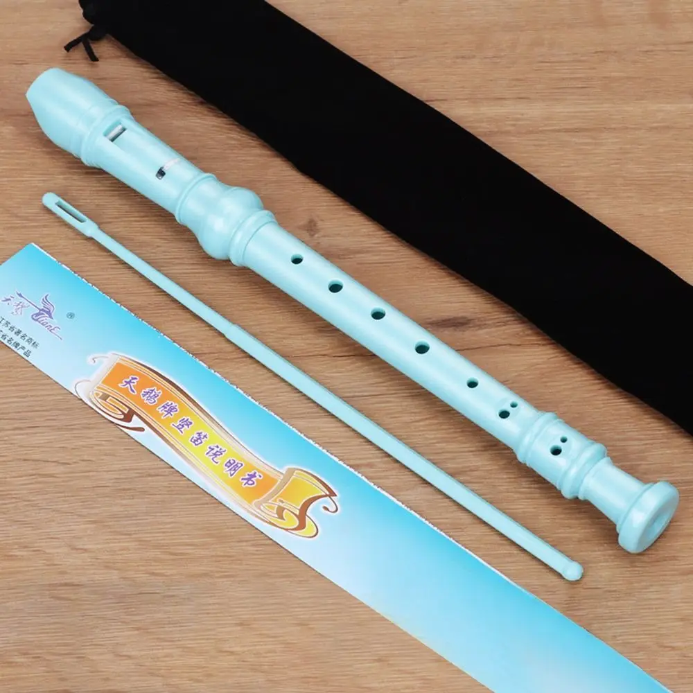 Student German Style Treble Flute Instrument 8 Hole Recorder Instrument Professional Clarinet