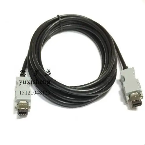 CN2 encoder cable 6 cores 1394 6P male to male servo driver data cable