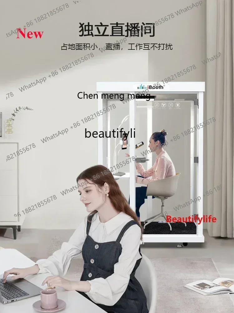 ss cn8350 ss 8350 Soundproof Room Mobile Home Mute Sleep Cabin Live Studio Piano Room Office Telephone Booth Recording Studio