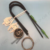 KIT de reparación del regulador de ventanilla del coche para RENAULT MEGANE II 2 delantero derecho 2002-2009 nuevo
