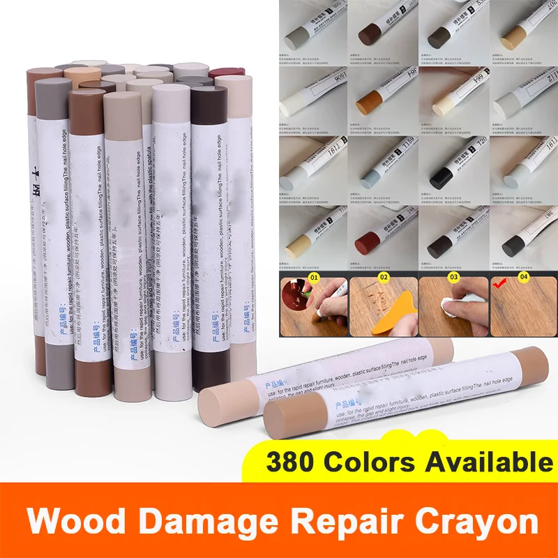 Waterproof Wooden Furniture Repair Pen Damaged Scratch Filler Paint Marker Floor Table Stain Remover Repair Tools for Home DIY