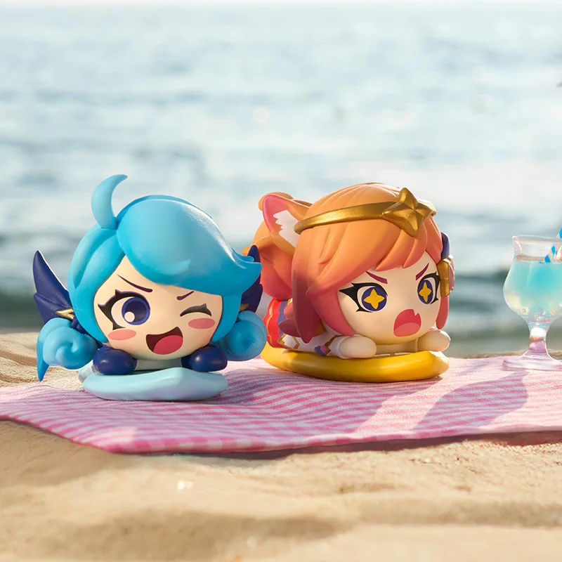 معركة المجرفة الذهبية ليتل بطل بركة سلسلة الحفلات معجزة يدوية الصنع لطيف صندوق أعمى لعبة مكتب الحلي الهدايا