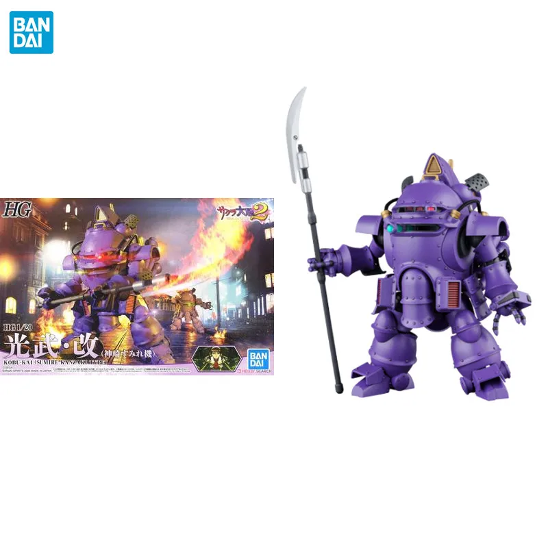 

Original Genuine Gundam Model Anime Figure HG 1/12 KOBU-KAI SUMIRE KANZAKI TYPE Action Figure Assemble Toys for Children