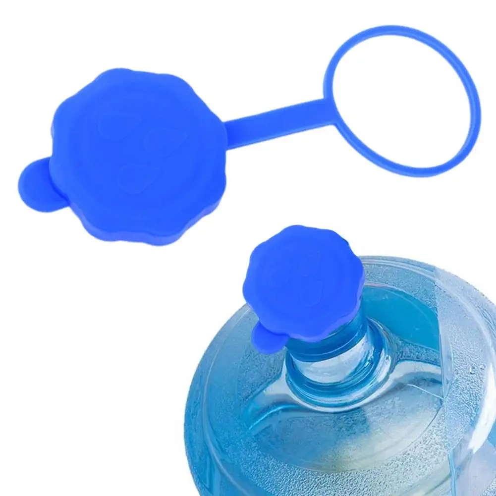 10Pcs 3/5 Gallon Water Jug Cap Food Grade Silicone Leak Proof No Spill Water Bottle Sealing Lid Water Dispenser Lid Replacement
