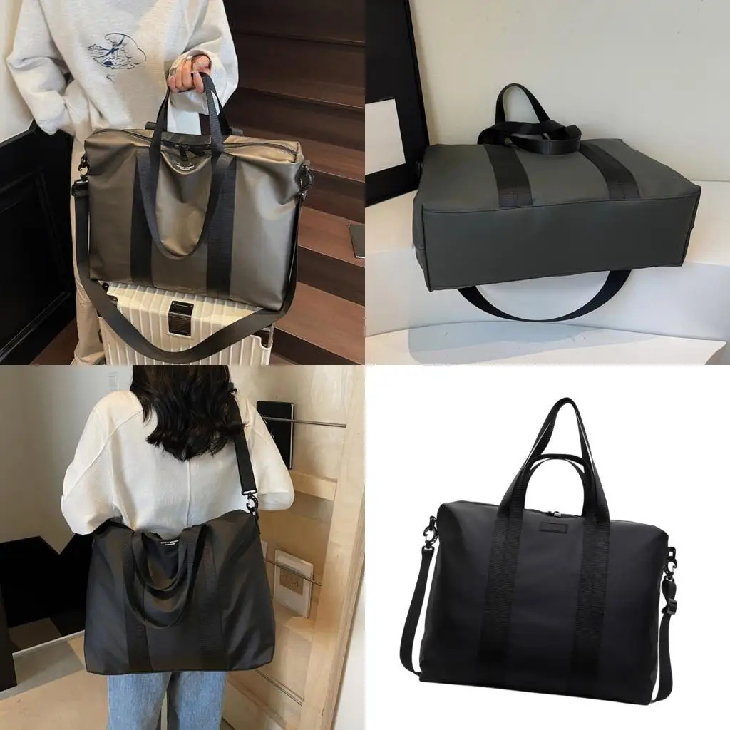 

D46D Travel Duffle Bag Sports Gym Toted Bag Carry on Weekender Bag Overnight Bag