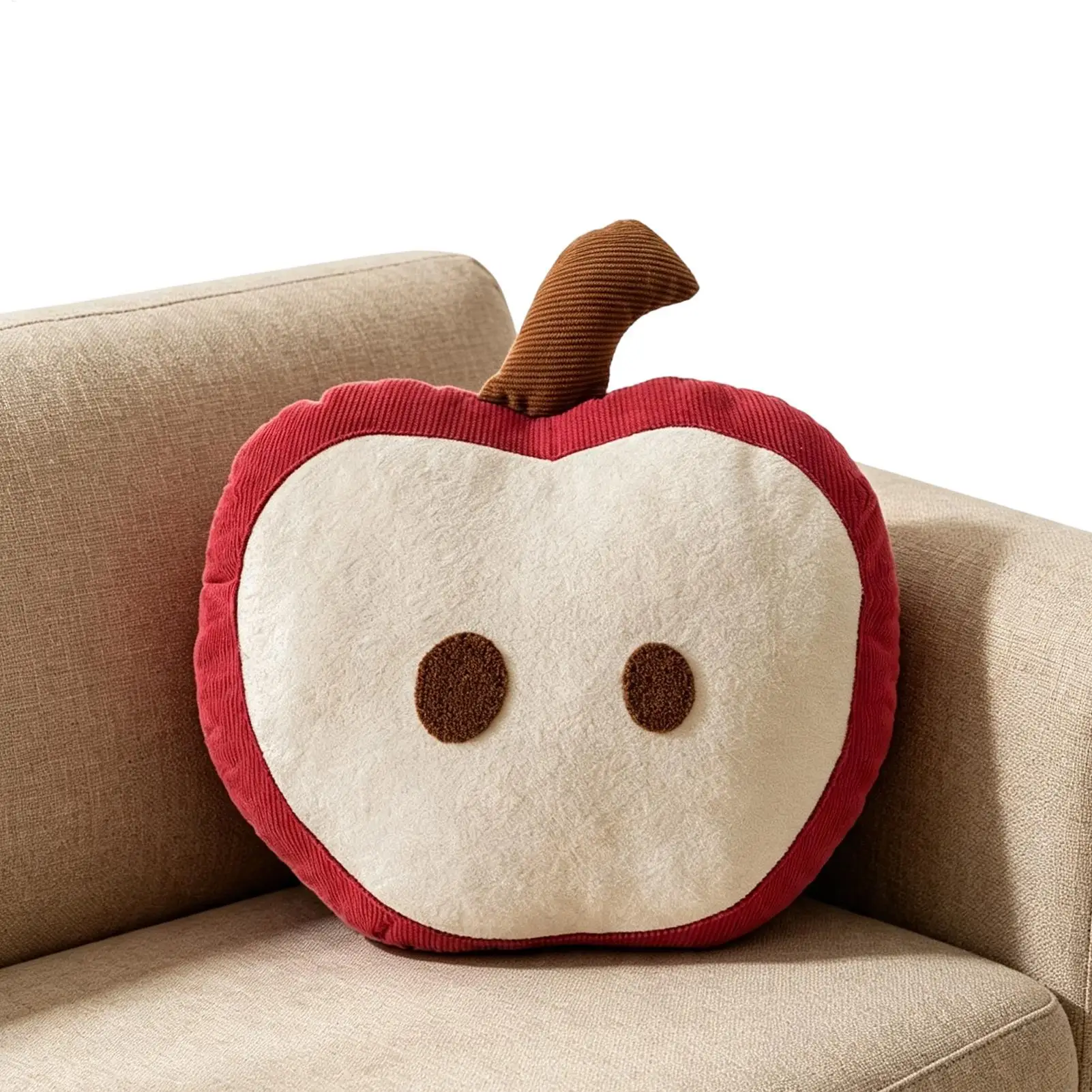 Novelty Fruit Soft Cushion Sleeping Reading Decorative Pillow for Bed Sofa Nap Relax Indoor Home Sofa Decoration Supplies