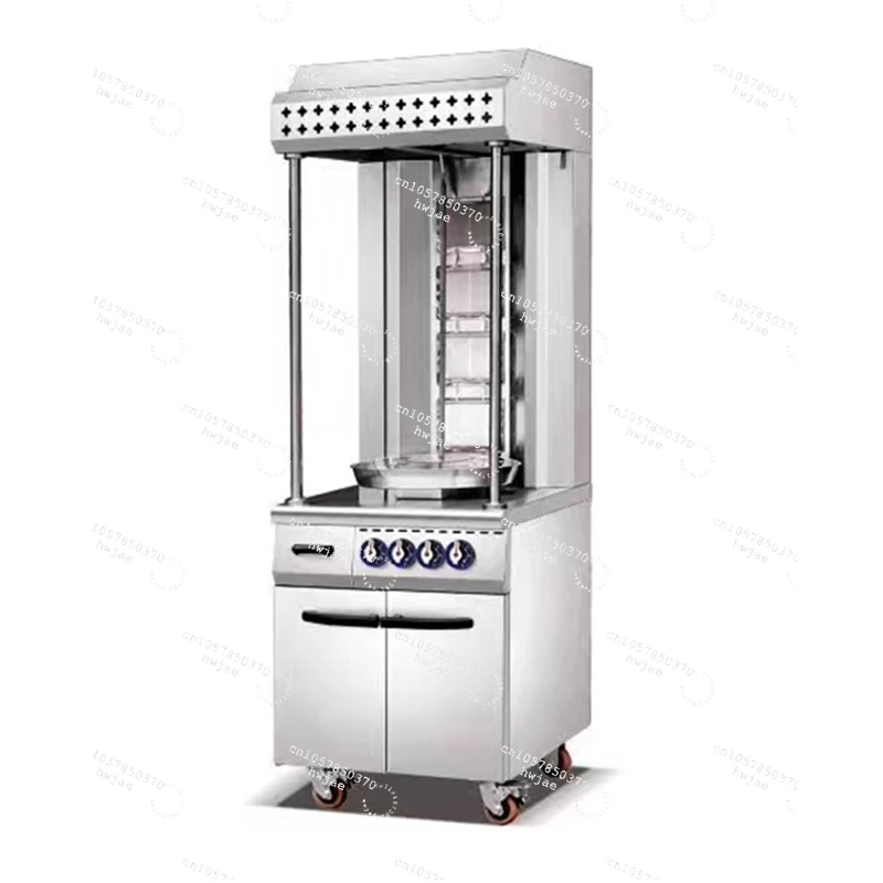 Gas rotary kebab shawarma machine commercial restaurant barbecue equipment