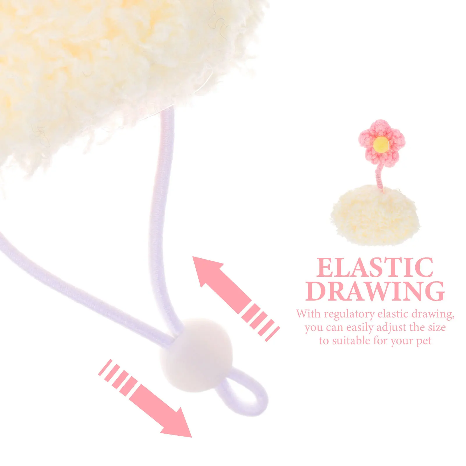 

Регулируемая вязаная шапка для маленьких домашних животных, миниатюрная шапка со змеей, милый костюм для домашних животных, вечеринка на Хэллоуин, фото