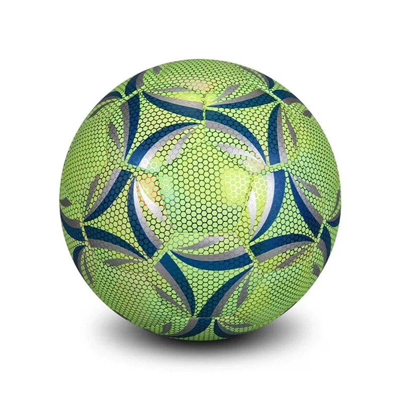 

Reflective Football Dazzling Glow In The Dark Training And Game Ball Long-Lasting Brightness