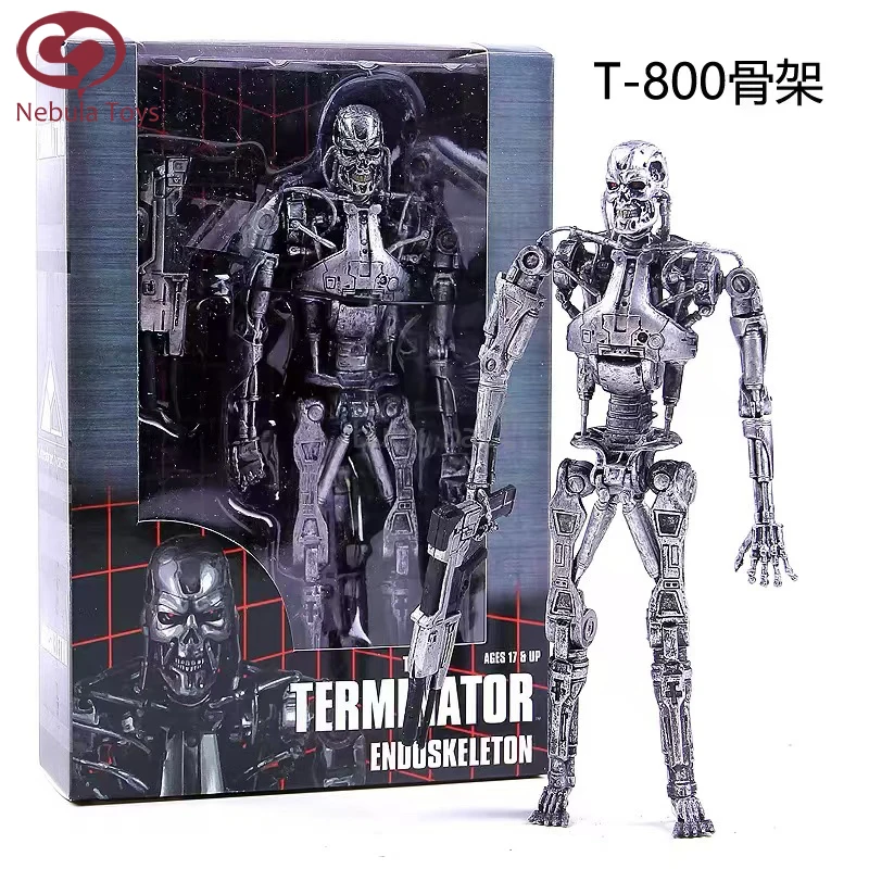 Hot Toys T-800 Action Figure Terminator Figures Ht 1/6 MMS352 Skeleton Model Statue Doll Collection Decoration Toy Birthday Gift