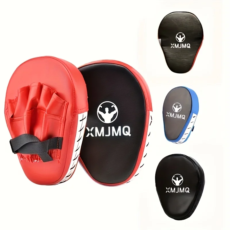 A pair of kickboxing gloves target advanced martial arts boxing pad, Sanda fighting kick boxing target