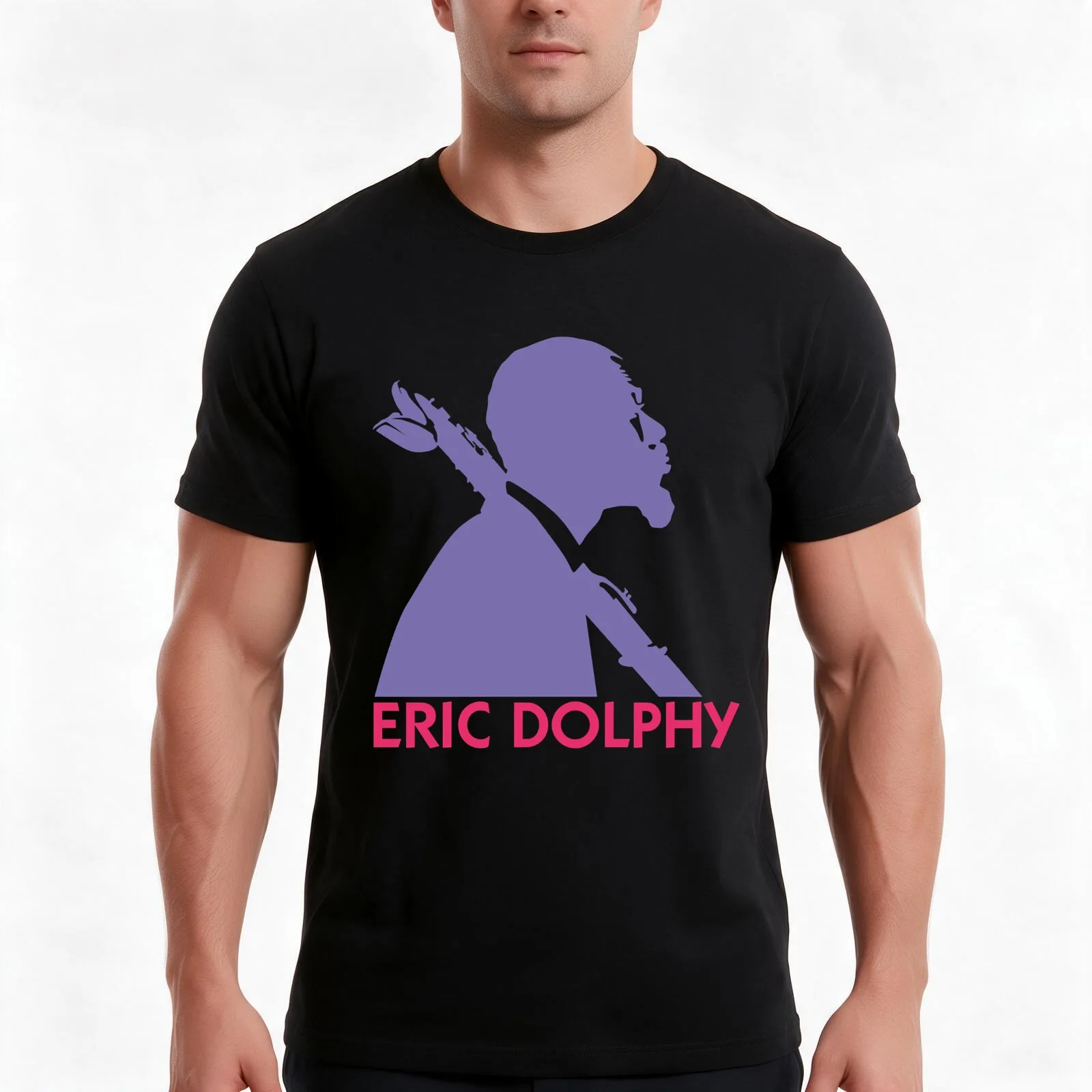 Vintage Retro Eric Dolphy Awesome For Music Fans T-Shirt, Summer Casual Cotton Tee, Oversized Streetwear Tops, Unisex Men Women