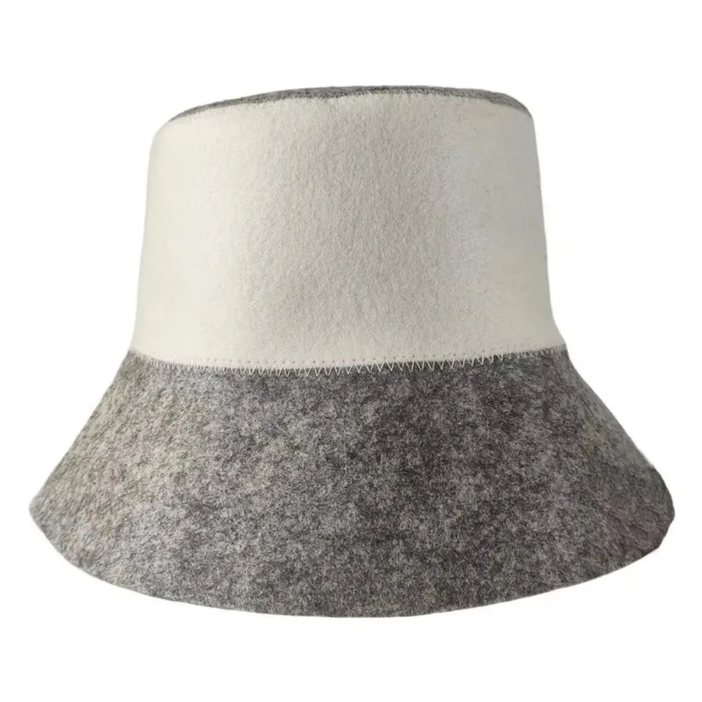 Felt Felt Sauna Cap Quickly Drying Good Water Absorption Sauna Hat Head Protection Sweat Absorbing Fisherman Hat Bath Spa