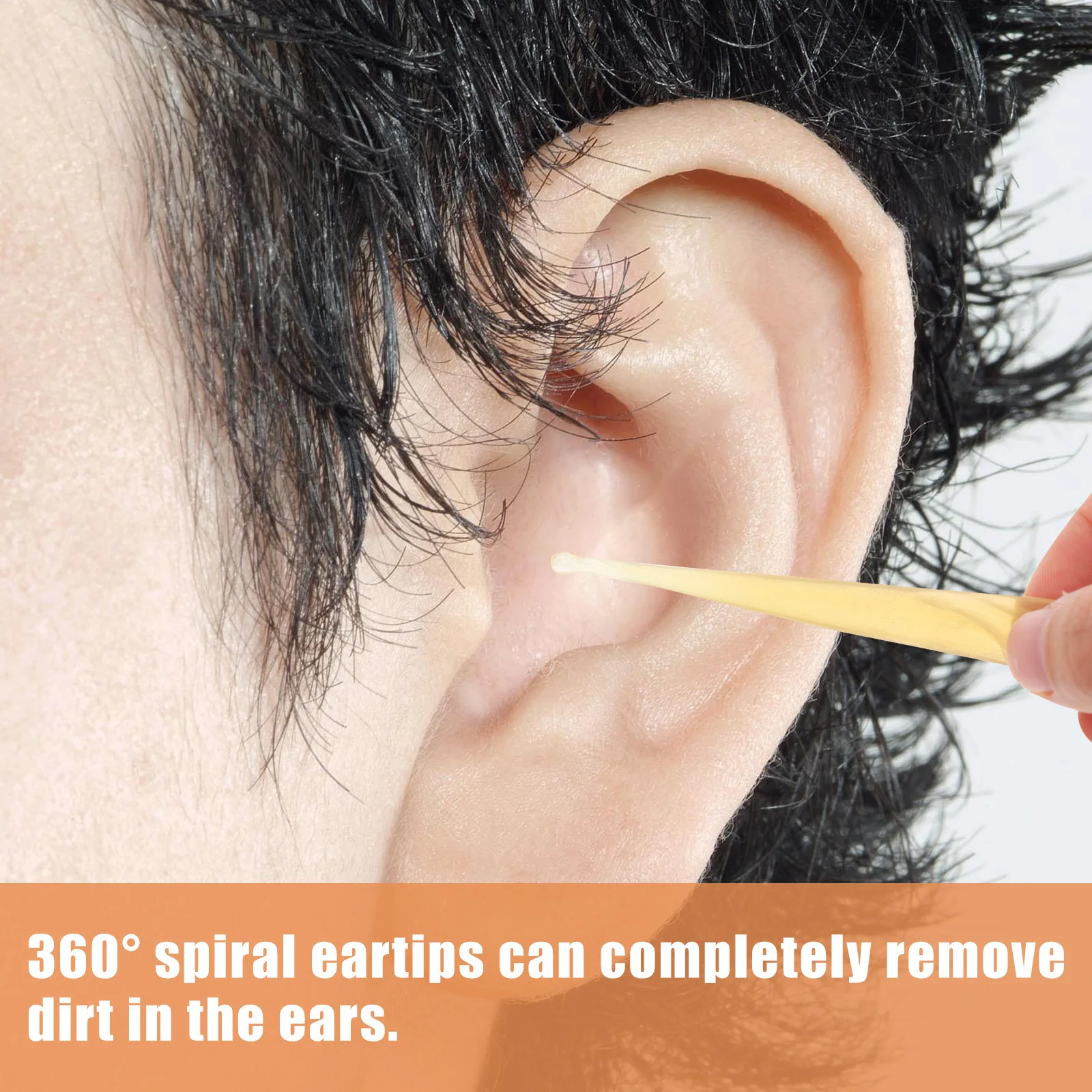 

3Pcs Earwax Removal Tool Ergonomic Design Safe Non Irritating Ear Cleaning Tool for Healthy Ear Care At Home Earwax Cleaning