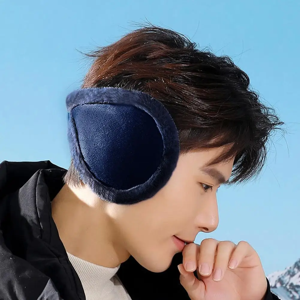 ฤดูหนาว Earmuffs กลางแจ้งความร้อน Soft Plush Earmuff สําหรับผู้หญิงผู้ชาย Thicken หูอุ่นกีฬา Windproof Coldproof หู Muff Headband