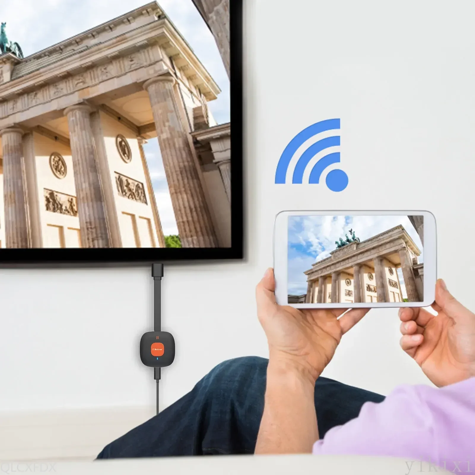 2,4G 5G 4K беспроводной Wi-Fi ТВ-ключ-приемник HDMI-совместимый ключ ТВ-палка зеркальный экран для Miracast Airplay DLNA Android IOS