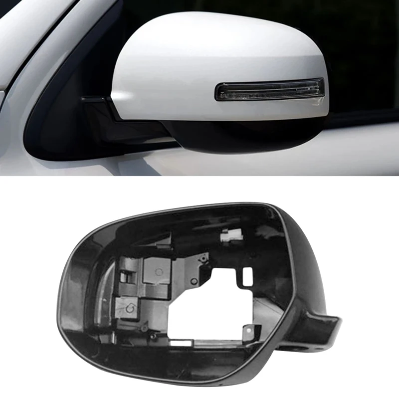 

Car Outside Rearview Mirror Frame Side Rear View Mirror Cover Hood Lid For Mitsubishi Outlander 2013-2018