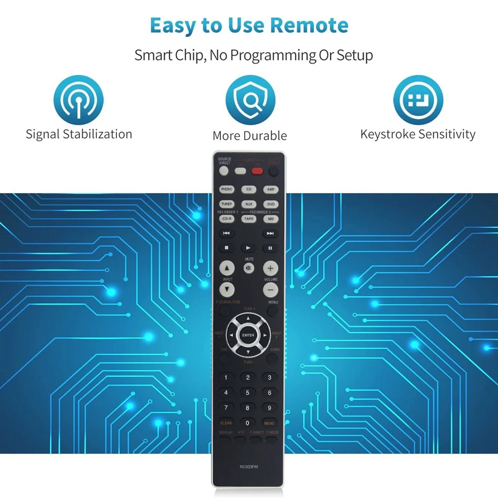 B03B-Replace Remote Control RC003PM For Marantz AV Power Amplifier PM5003 PM5004 PM5005 PM6003 PM6005 PM6006 PM7003