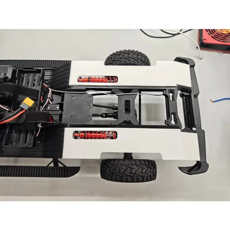 Rear Fender & Side Cover Panel Set | Scale Body for 1/8 Scale KM RAM 1500 RC Crawler 3D Printed RC Car Upgrade Parts