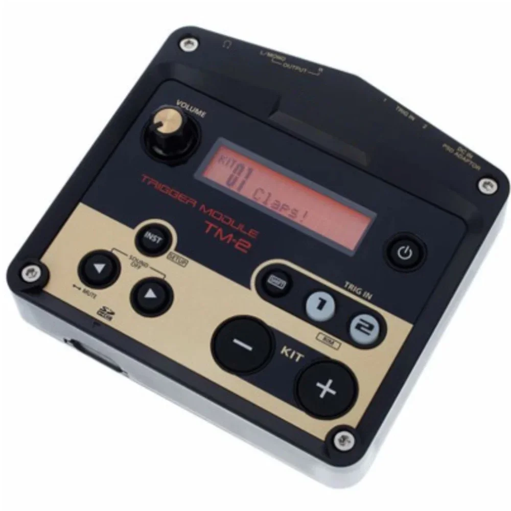 TM-2 Trigger Module For Acoustic Drummers Who Want To Expand Their Drums With Electronic Sounds