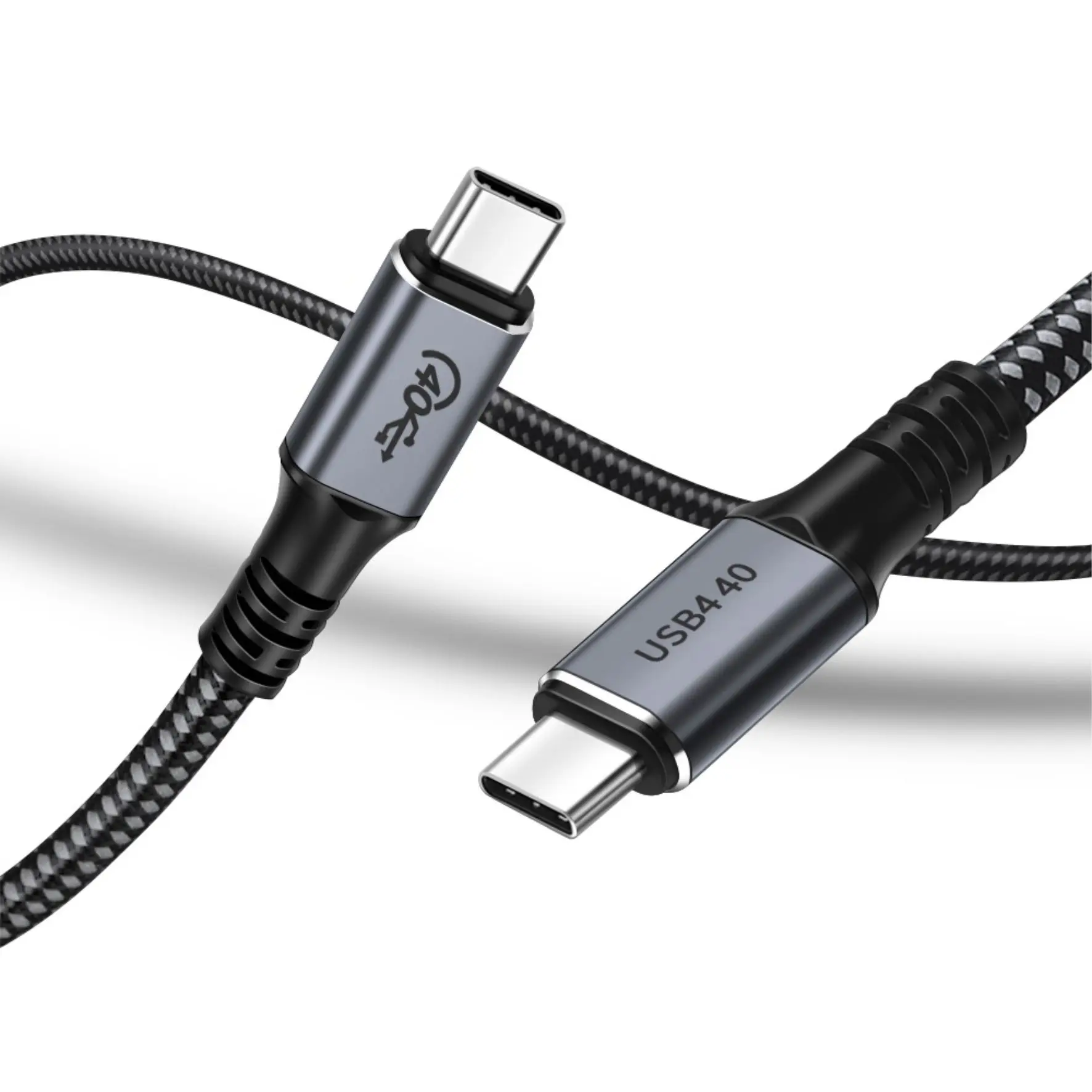 Thunderbolt 3 8K 40gbps 100W E-maker Usb Type C Cable-1,2 Meters