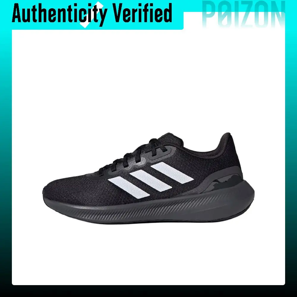 Adidas Runfalcon 3.0 Running Shoes Men's Low-top Core Black/Cloud White/Gray Five IE0742
