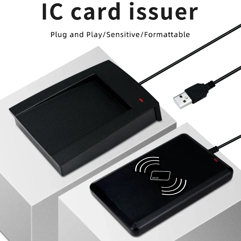 Integrated IC Card Reading and USB Access Control Card System NFC Card Issuer Member Driver Free M1 Cards Swiping Machine