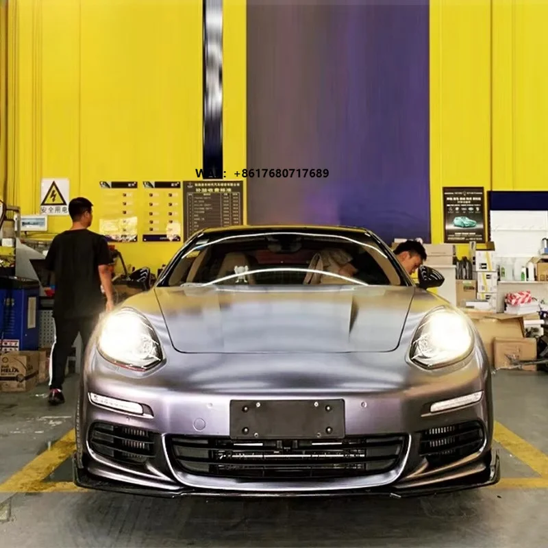 

High Quality Carbon Fiber Car Body Kit Front Lip Rear Lip Side Skirts Spoiler for Panamera 970 Body Kit