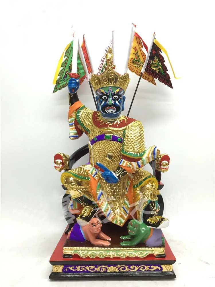 

Customized Custom made Taoism Buddhism Pudu Gong buddha God statue wooden wood carving