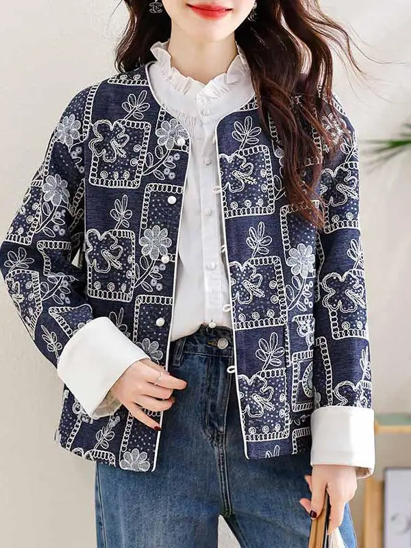 

iny с вышивкой блестками, джинсовая куртка больших размеров, женские цветные блузки-манжеты, длинные свеки, круглые, не моющиеся, все-...