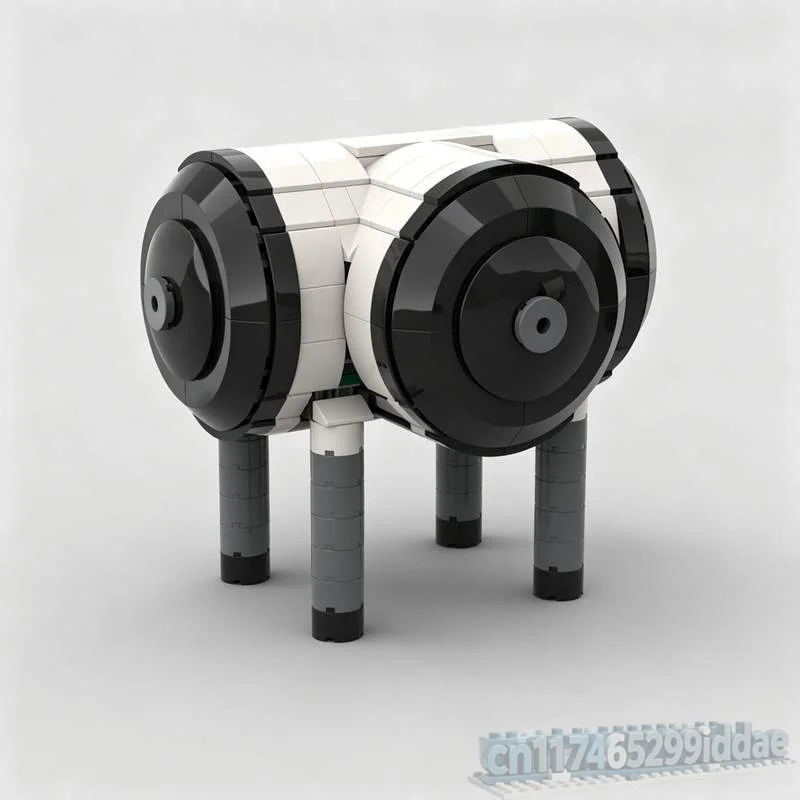 520PCS T Compartment Submarine Vehicle Model Custom Puzzle DIY Creative Assembly Educational Toy Bricks Gift Collection Display