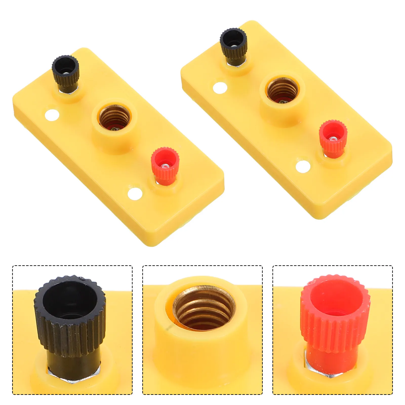 

2Pcs Mini Screw Lamp Holders Essential Physics Experiment Light Socket for Electricity Science DIY Circuit Learning Stem Kit