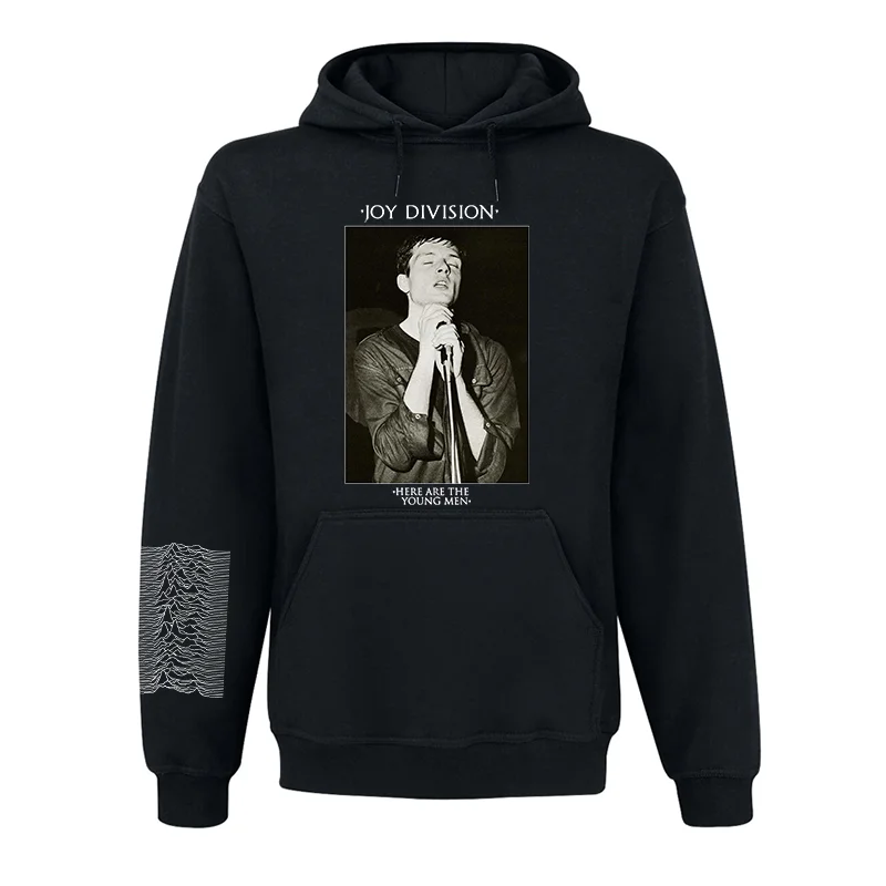 

Joy Division Band ark aphic Hoodie Sweatirt Ian Curtis Youth Faion Autumn Winter Casual Print No Iron Treaent
