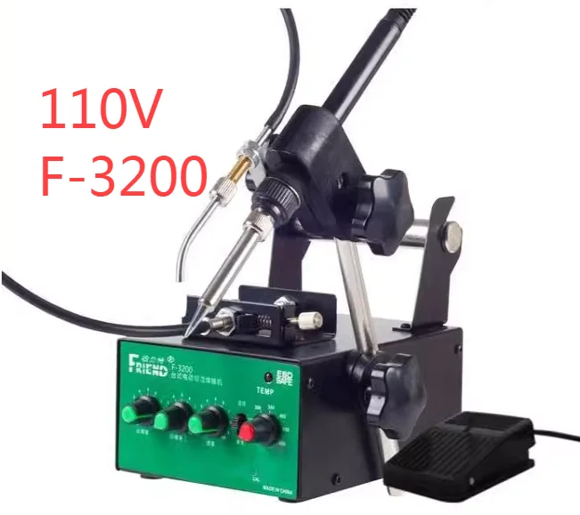 Automatic Tin Feeding Machine Constant Temperature Soldering Iron Teclast Iron F3100 Multi-function Foot Soldering Machine