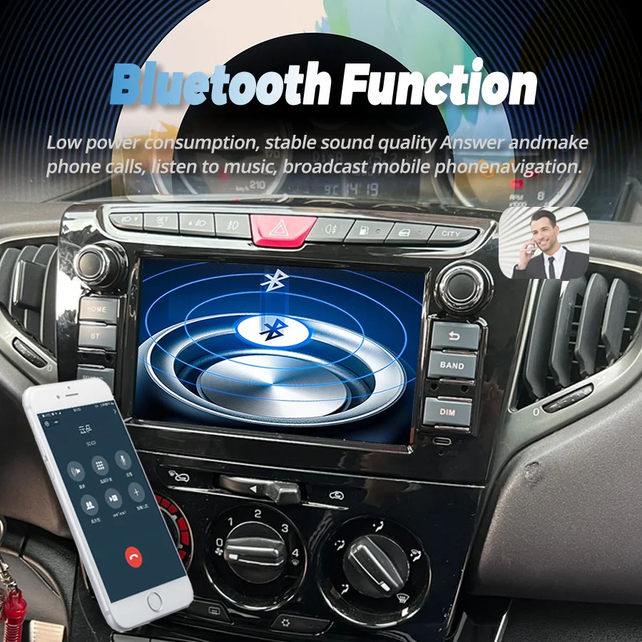 Fotografia 4: Rádio do carro multimídia para lancia ypsilon 2012 2014 2016 2018 2020 android 12 carplay sem fio 4g wifi gps dsp ui tema estéreo