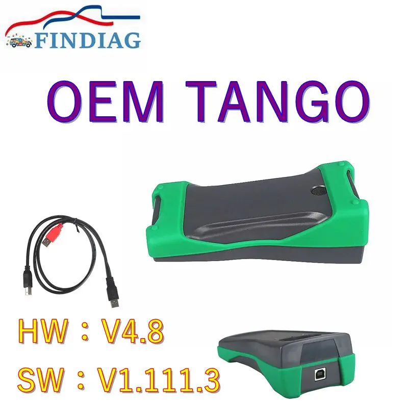 2023 Newest Tango  V1.111.3 Auto Transponder Chip OBD2 Car Programmer Free Shipping Key Programmer With All Software OEM Tango