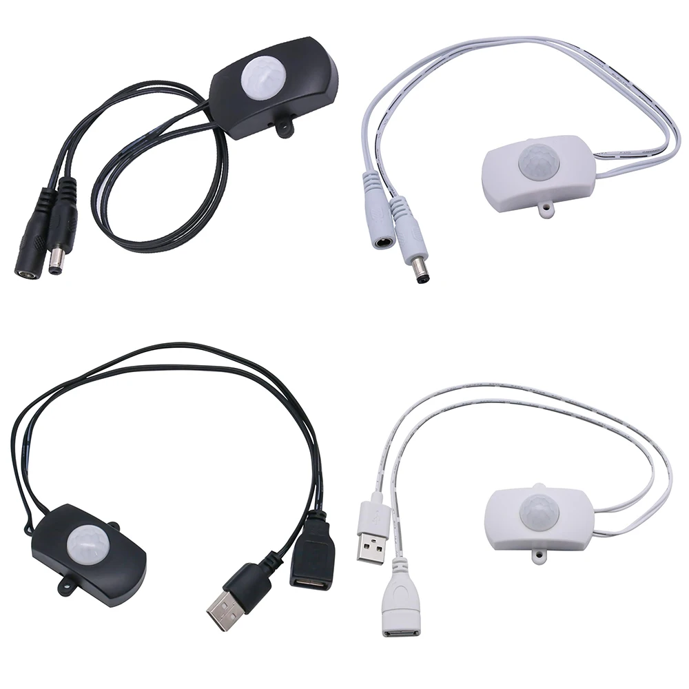 Human Body Induction Controller DC5-24V Low-Voltage LED Strip Light Strip Infrared Human Body Intelligent Induction Switch