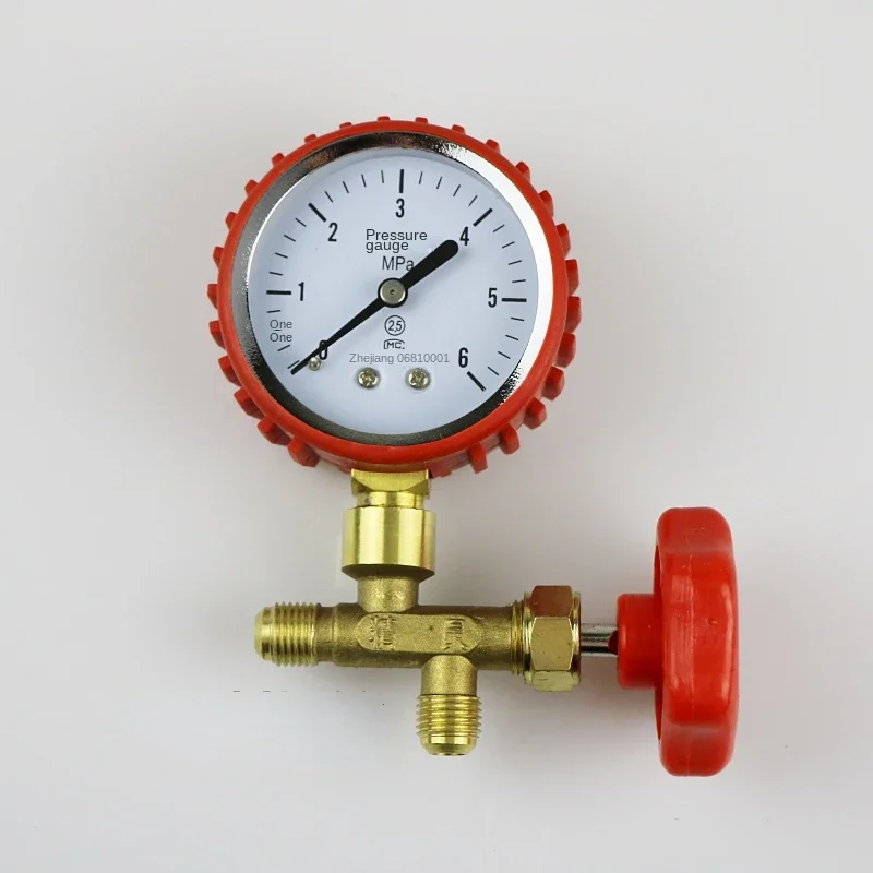 

Central Air Conditioning Pressure Gauge Pressure Gauge Pressure Gauge plus Tee Valve Chopsticks